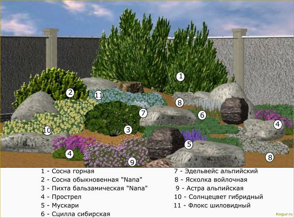 Секреты и рекомендации по устройству альпийской горки в саду