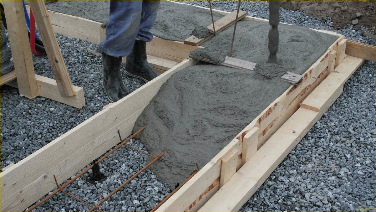 Выбираем бетон для фундамента: все тонкости и нюансы работы
