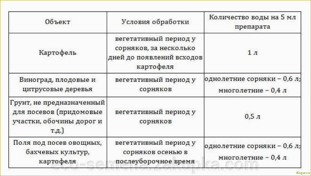 Гербицид Титус: инструкция по применению против сорняков