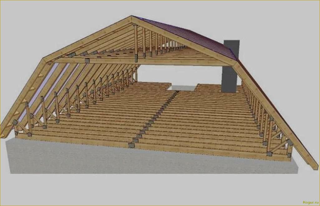 Как сделать красивую и надежную мансардную крышу своими руками