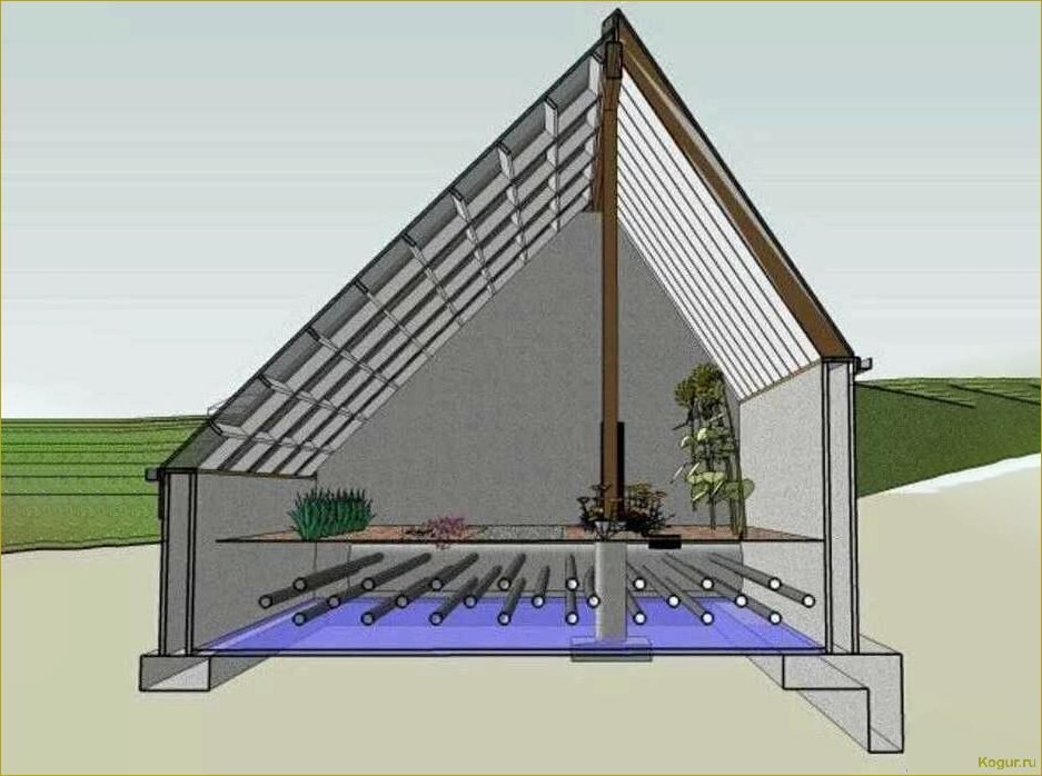 Все плюсы и минусы заглубленной теплицы наизнанку