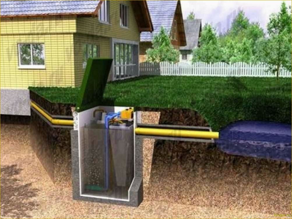 Автономная канализация септик Тверь для дачи и частного дома