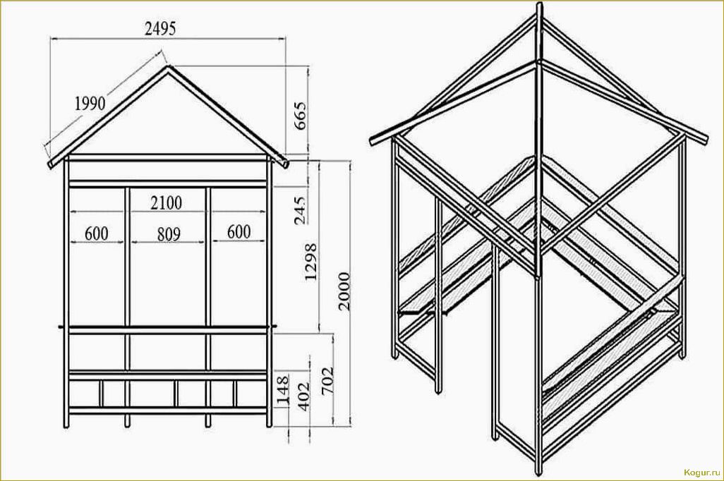 Беседка из металла — все о самостоятельной постройке