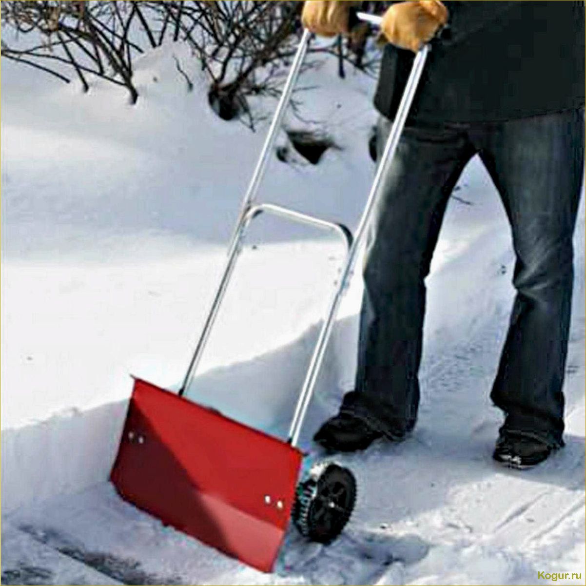 Бензолопата для уборки снега — отвалы и приспособления, механический и ручной снегоуборщик на колесах