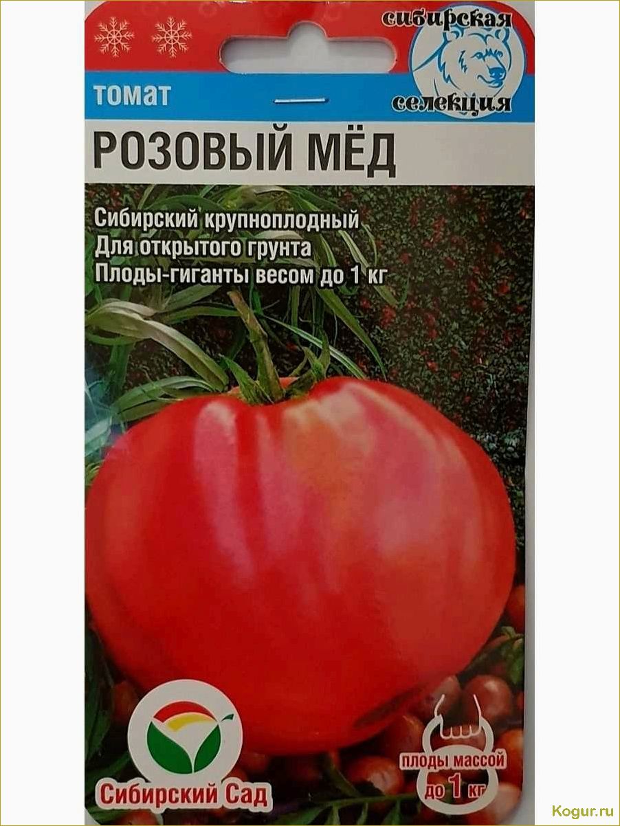 Помидор Розовый мед: особенности и полезные свойства