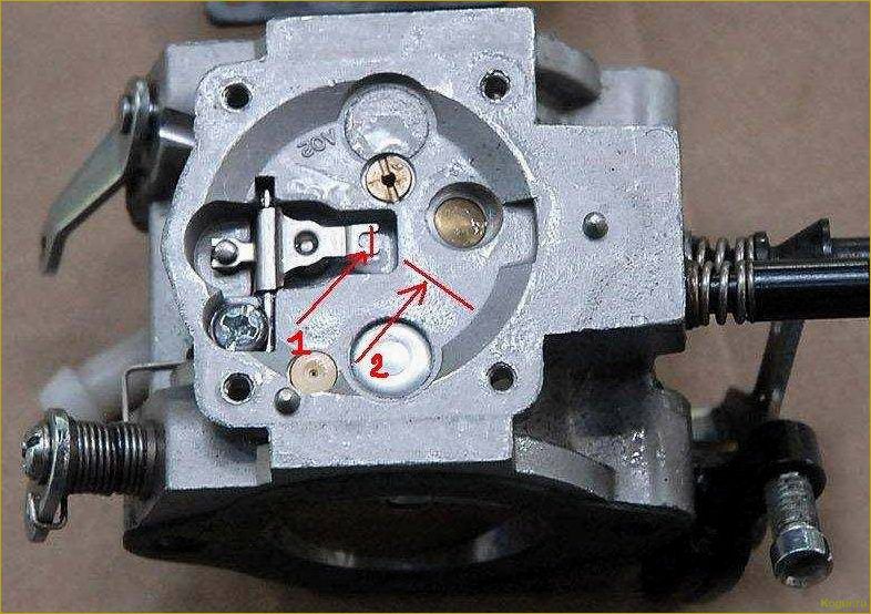 Как отрегулировать карбюратор на триммере Карвер