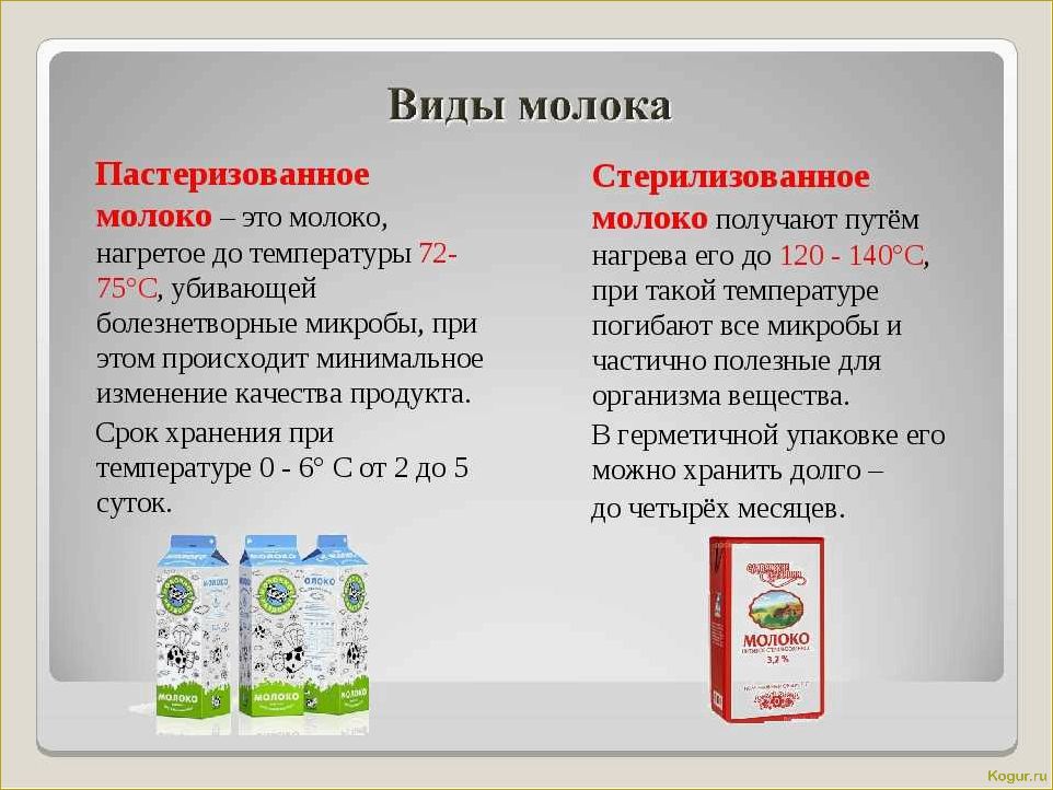 Как выбрать лучшее молоко: разнообразие видов и советы по выбору