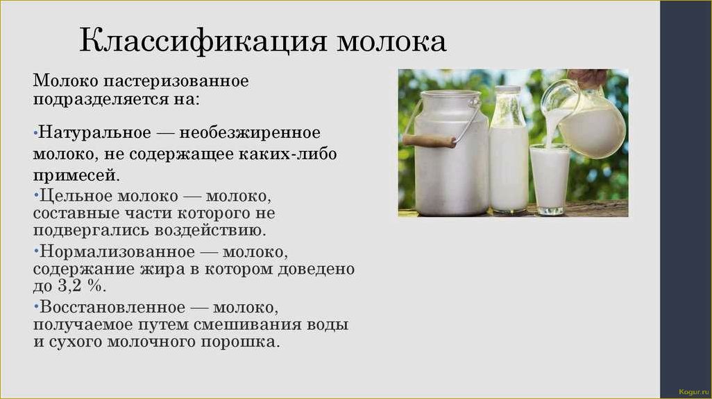 Как выбрать лучшее молоко: разнообразие видов и советы по выбору