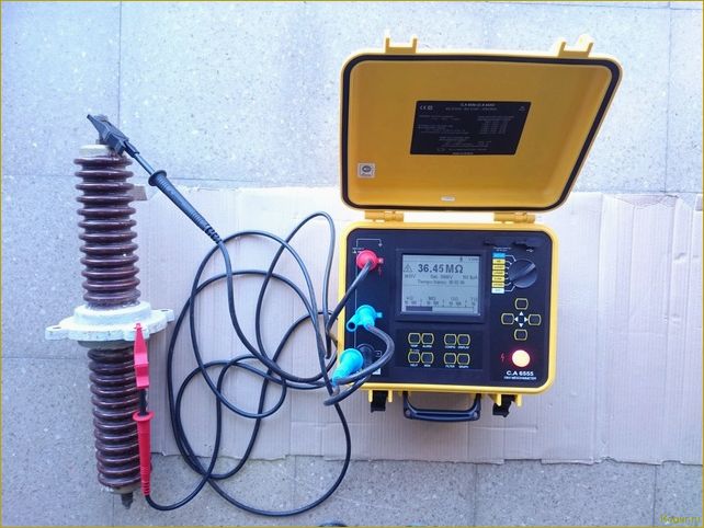 Работа с мегаомметром: принципы и особенности