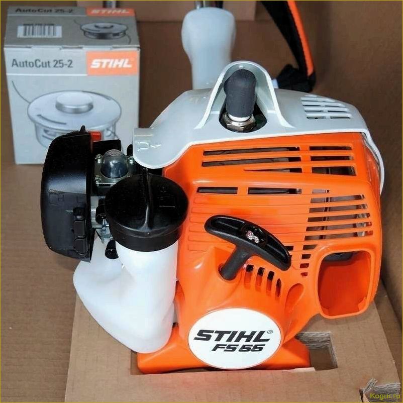 Бензокоса Stihl (Штиль) FS 55 — конструктивные особенности модели