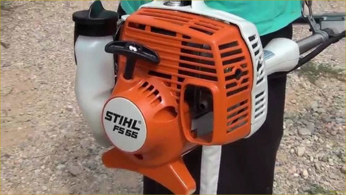 Бензокоса Stihl (Штиль) FS 55 — конструктивные особенности модели