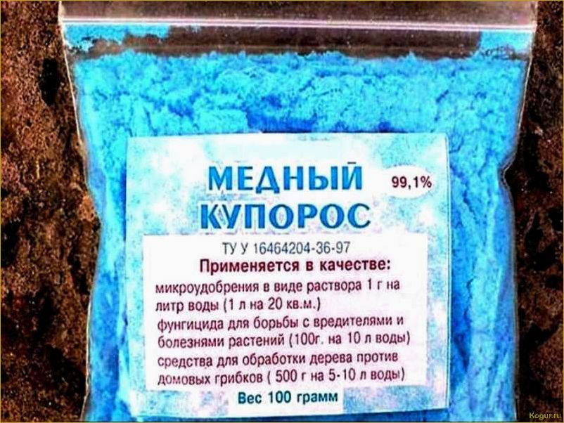 (инструкция, применению, медного, купороса, сферах) Инструкция по применению медного купороса в разных сферах