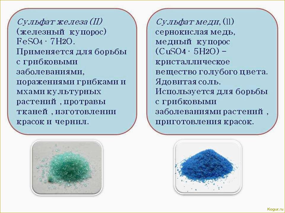(инструкция, применению, медного, купороса, сферах) Инструкция по применению медного купороса в разных сферах