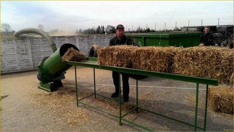 Измельчитель для сена и соломы: функции, устройство, виды и самостоятельное изготовление
