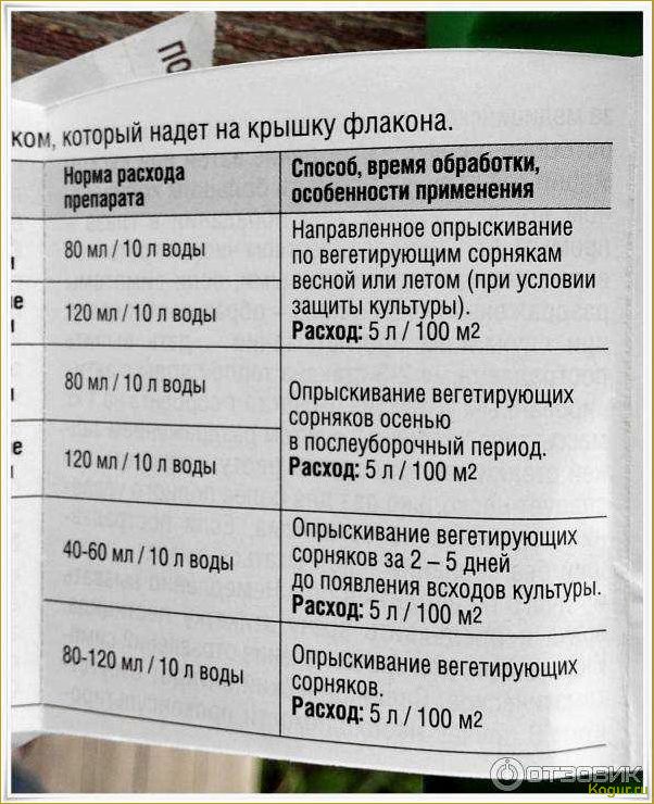 (граунд, сорняков, подробное, руководство, применению) Граунд от сорняков: подробное руководство по применению, описание, характеристики и рекомендации по дозировке препарата