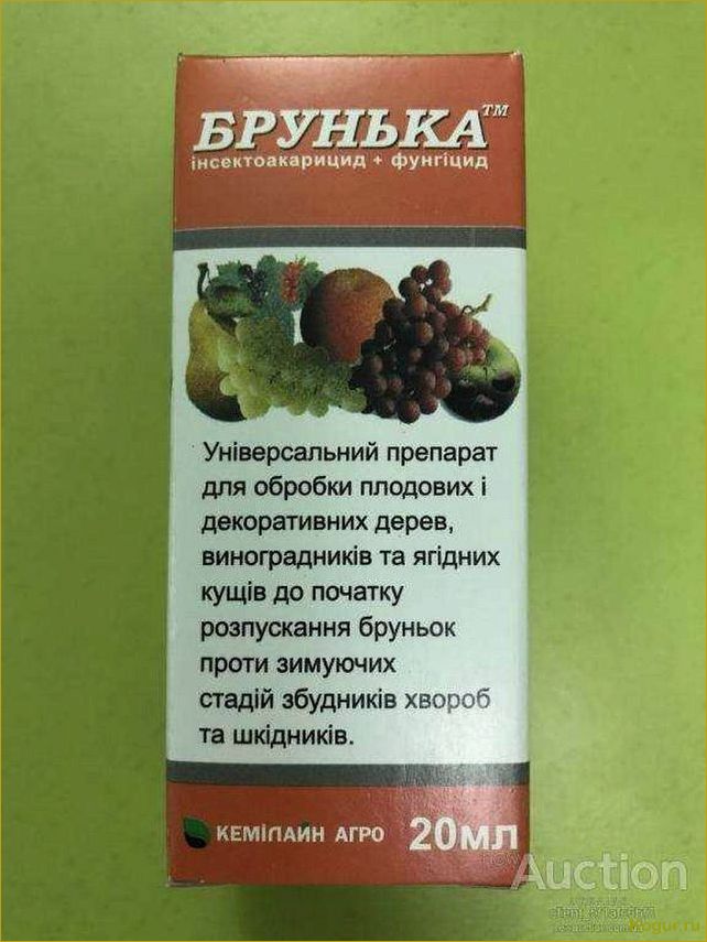 (инструкция, применению, препарата, брунька, деревьев) Инструкция по применению препарата Брунька для деревьев