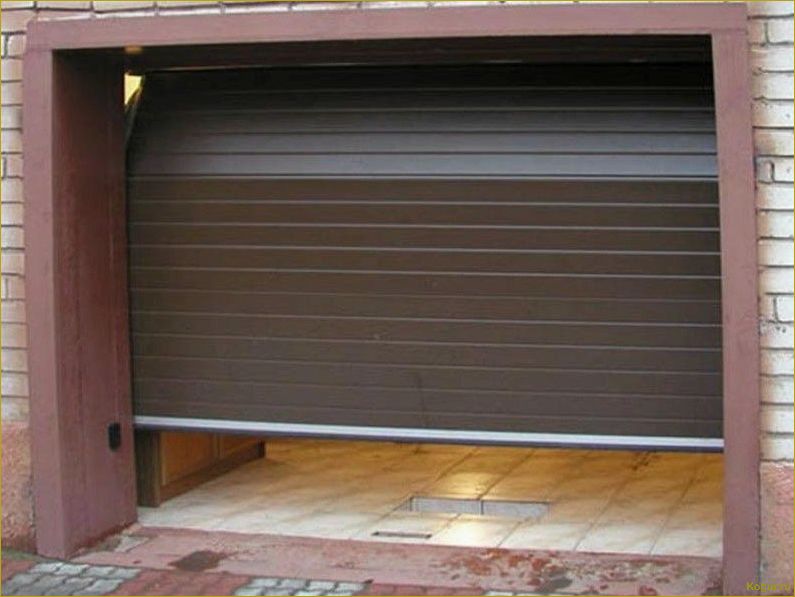 Подъемные ворота для гаража: особенности конструкций, плюсы, этапы изготовления своими руками