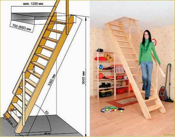 (чердачная, лестница, частного, дома, своими) Чердачная лестница для частного дома своими руками: пошаговая инструкция и советы