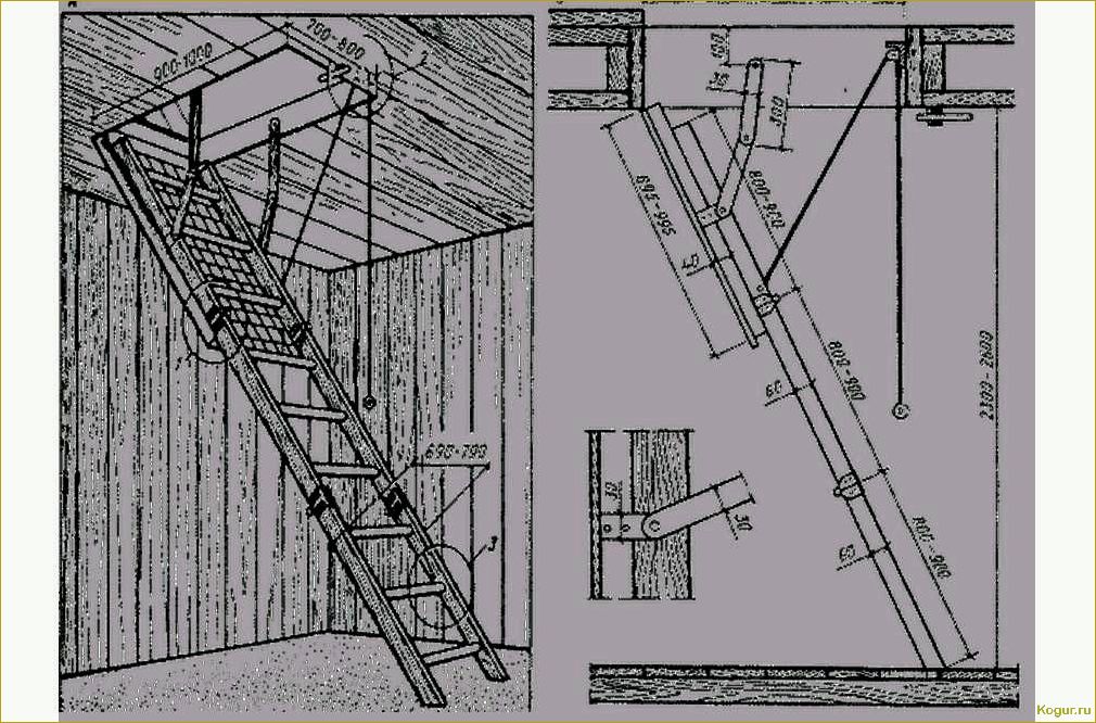 (чердачная, лестница, частного, дома, своими) Чердачная лестница для частного дома своими руками: пошаговая инструкция и советы