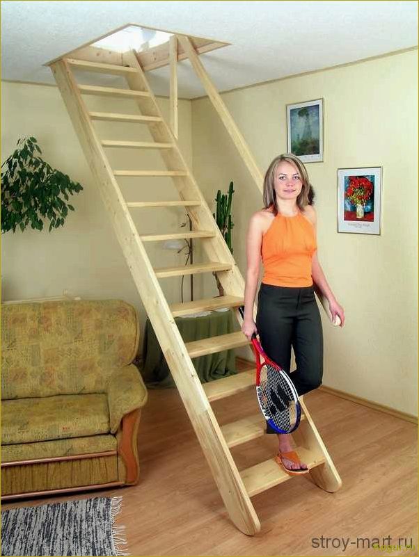 (чердачная, лестница, частного, дома, своими) Чердачная лестница для частного дома своими руками: пошаговая инструкция и советы