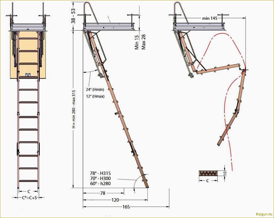 (чердачная, лестница, частного, дома, своими) Чердачная лестница для частного дома своими руками: пошаговая инструкция и советы