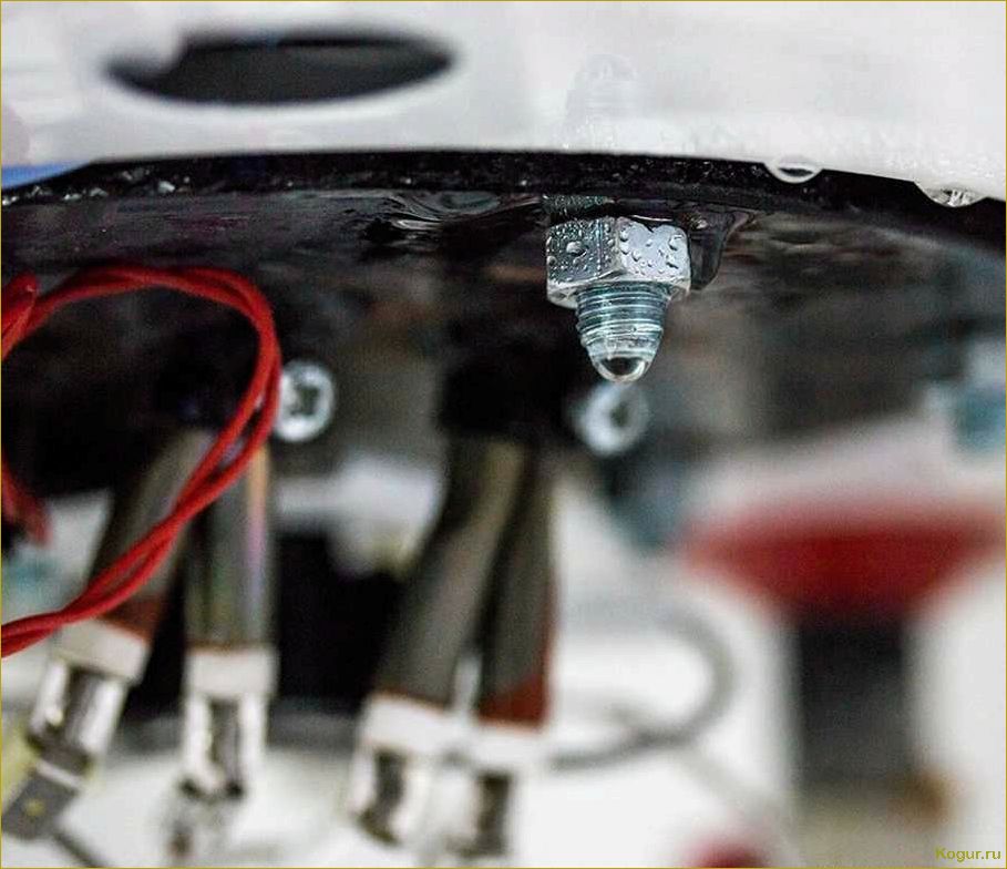 Что делать, если бойлер протекает?