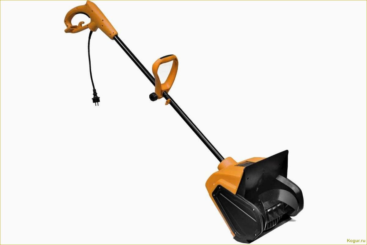 Электрическая снегоуборочная лопата: виды и характеристики