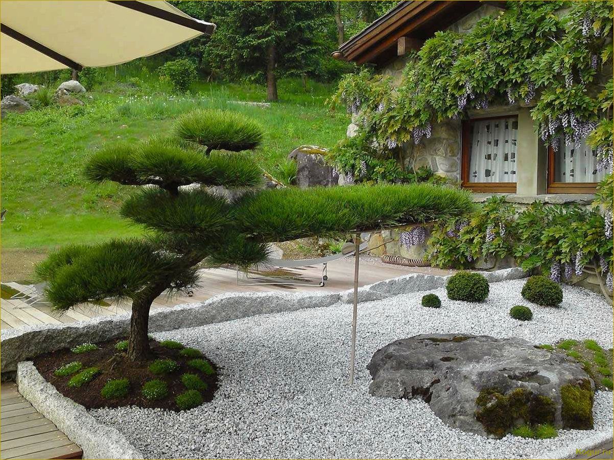 Японский стиль в ландшафтном дизайне: секреты создания японского садика