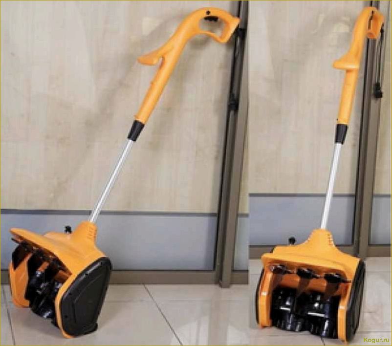 Электрическая снегоуборочная лопата: виды и характеристики