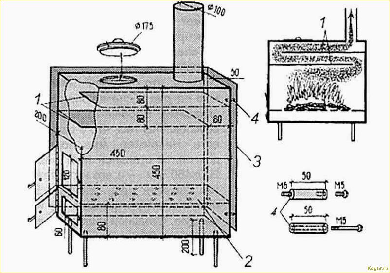 Эффективная печь для гаража своими руками: советы и рекомендации